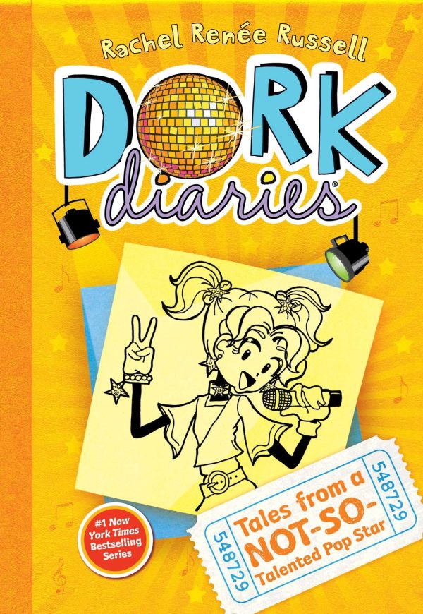 Tales from a Not-So-Talented Pop Star (Dork Diaries #3) [Hardcover] Russell, Rachel Renée