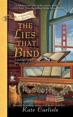 The Lies That Bind: A Bibliophile Mystery [Mass Market Paperback] Carlisle, Kate