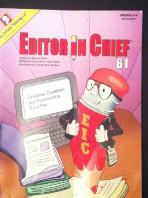 Editor in Chief B1 Cheryl Block; Linda Borla; Gaeir Dietrich and Margaret Hockett