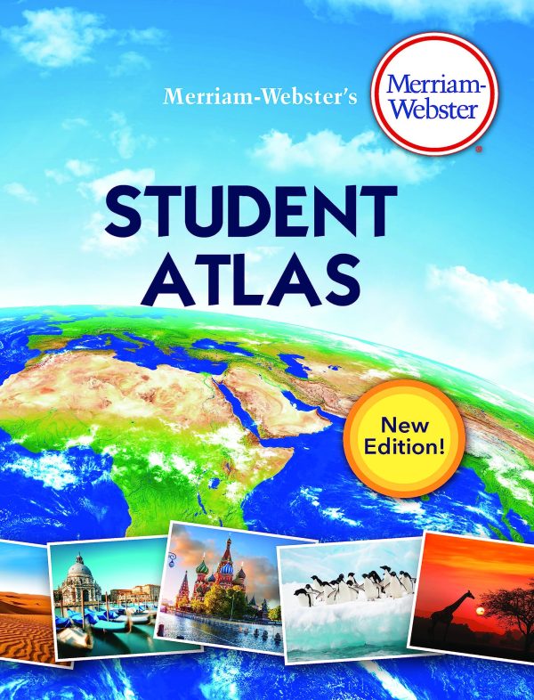 Merriam-Webster’s Student Atlas - Features Full-Color Physical, Political, & Thematic Maps [Paperback] Merriam-Webster