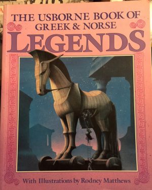 The Usborne Book of Greek and Norse Legends [Paperback] cheryl-evans-anne-millard