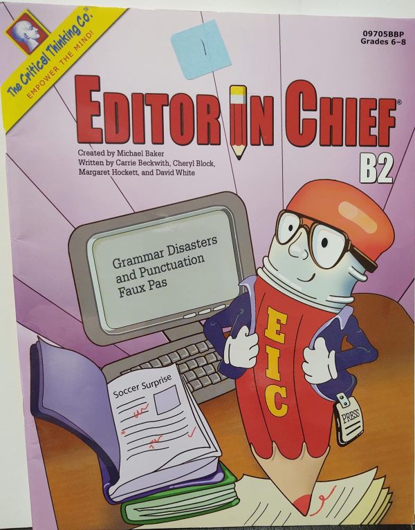 Editor in Chief B2 Carrie Beckwith; Cheryl Block; David White and Margaret Hockett
