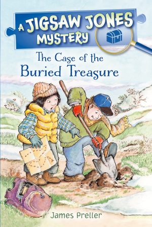 Jigsaw Jones: The Case of the Buried Treasure (Jigsaw Jones Mysteries) [Paperback] Preller, James