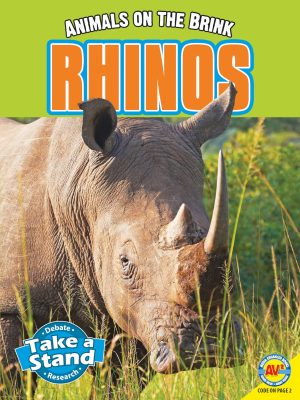 Rhinos (Animals on the Brink) [Library Binding] Kopp, Megan