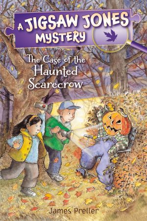 Jigsaw Jones: The Case of the Haunted Scarecrow (Jigsaw Jones Mysteries) [Paperback] Preller, James