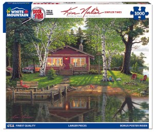 Simpler Times (1000 Pieces) White Mountain Puzzles - Made in USA