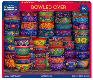 Bowled Over (500 Pieces) White Mountain Puzzles - Made in USA