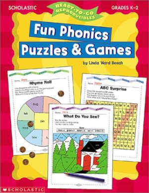 Ready-To-Go Reproducibles, Fun Phonics Puzzles and Games Beech, Linda Ward