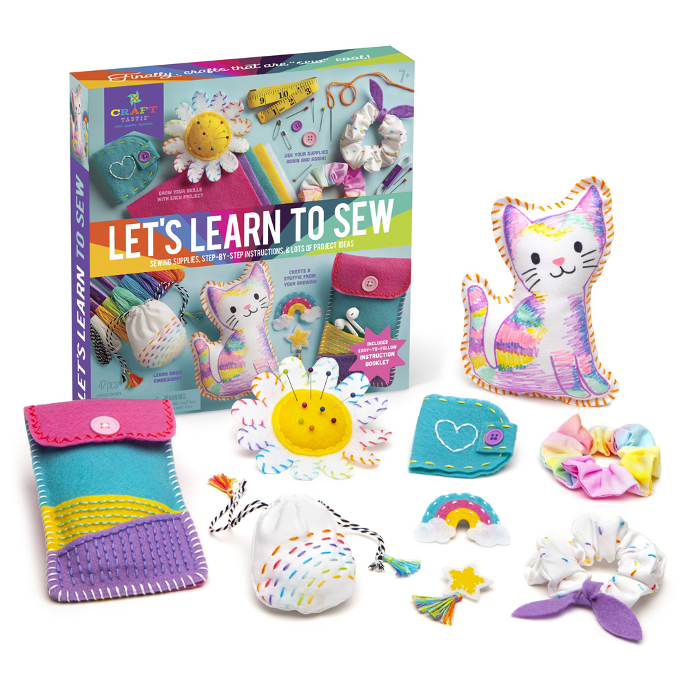 Craftastic "Let's Learn to Sew" Kit