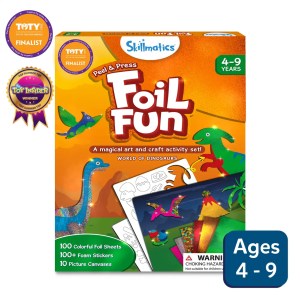 Foil Fun: World Of Dinosaurs ~ No Mess Art Kit