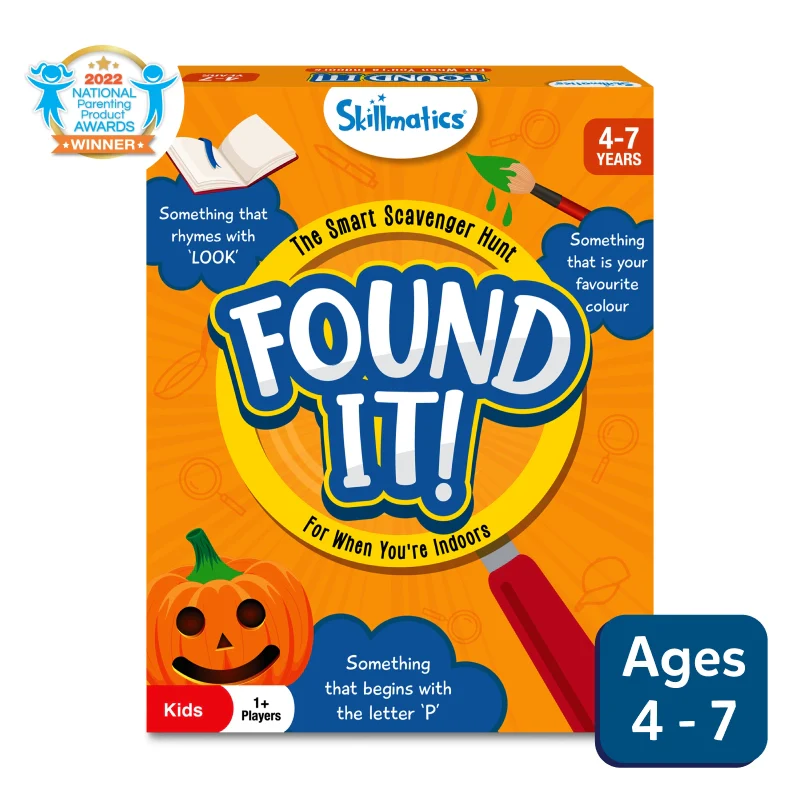Found It! Indoor Edition ~ Smart scavenger hunt for indoor fun! (ages 4-7)