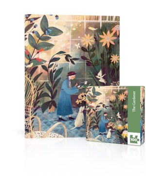 The Gardener (100 Pieces) New York Puzzle Company - Made in USA
