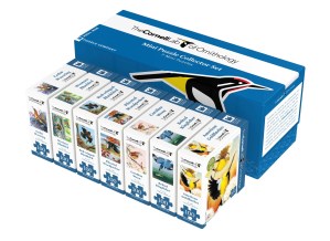 Cornell Boxed Set of 7 Bird Mini Puzzles (100 Pieces Each Puzzle) New York Puzzle Company – Made in USA