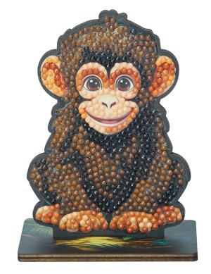 Crystal Art Buddies ~ Monkey Kit