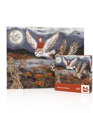 Harvest Moon (100 Pieces) New York Puzzle Company - Made in USA