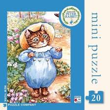 Tom Kitten Beatrix Potter Mini Puzzle (100 Pieces) New Yorker Puzzle Company - Made in USA