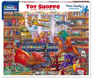 Toy Shoppe (500 Pieces) White Mountain Puzzles - Made in USA