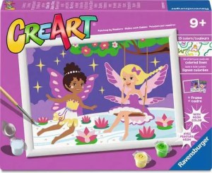 CreArt by Ravensburger ~  Paint-by-Number Fairy Friends