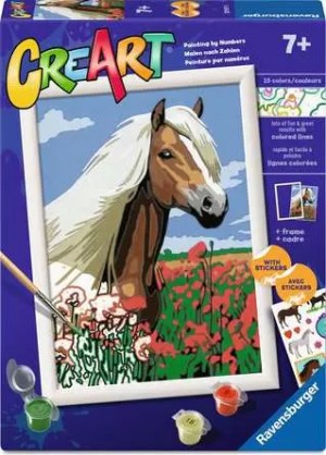 CreArt by Ravensburger ~  Paint-by-Number Haflinger