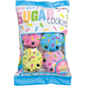 Cookie Time Packaging Fleece Plush Pillow (with mini cookie pillows inside!)