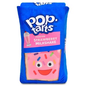 Pop Tarts Packaging Plush Pillow (with two foil-wrapped pop tart pillows inside!)
