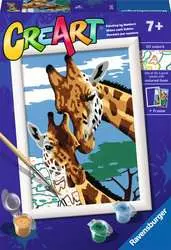 CreArt by Ravensburger ~  Paint-by-Numbe Cute Giraffes