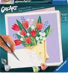 CreArt by Ravensburger ~  Paint-by-Number Tulip Bouquet