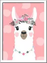 CreArt by Ravensburger ~  Paint-by-Number No Drama Llama