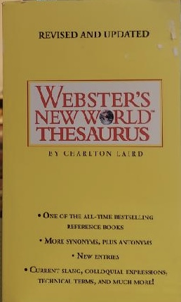 Pocket Webster's New World Thesaurus: Revised and Updated (Pocket Thesaurus, Revised and Updated Edition) [paperback] Laird, Charlton