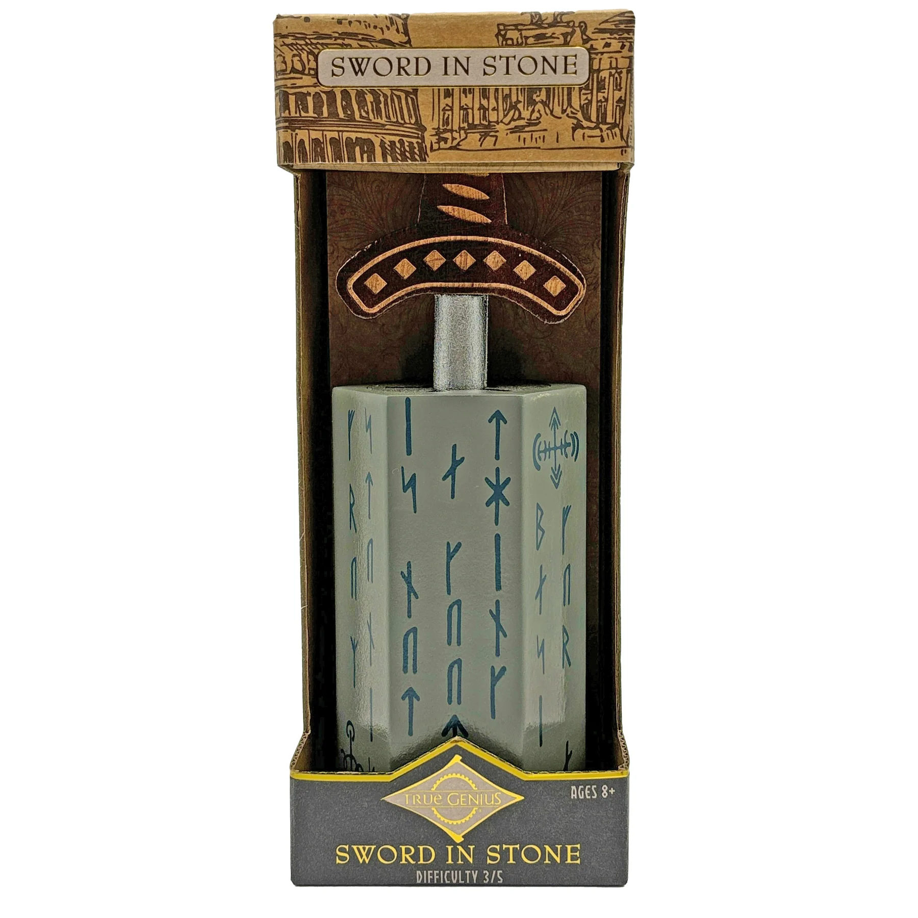 Sword in Stone Logic Puzzle ~ Free the sword & return back into the stone!