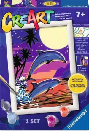 CreArt by Ravensburger ~  Paint-by-Number Dolphin Adventures