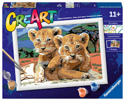 CreArt by Ravensburger ~  Paint-by-Number Unicorn Port