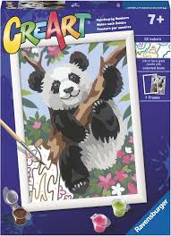 CreArt by Ravensburger ~  Paint-by-Number Playful Panda