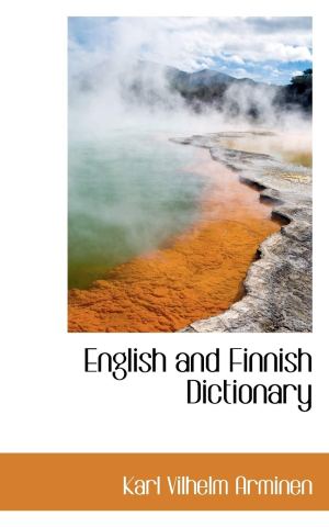 English and Finnish Dictionary [Paperback] Arminen, Karl Vilhelm