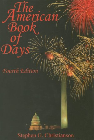 The American Book of Days: 0 [Hardcover] Hw Wilson
