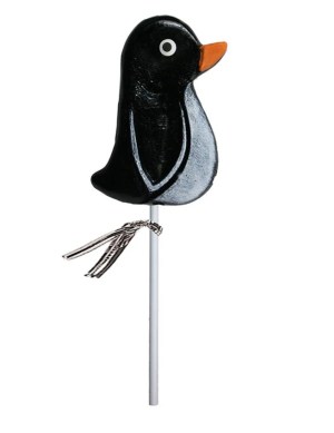 Frosted Penguin Lollipops