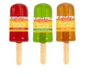 Fruit-Pop Ice Cream Lollipops  (Assorted Colors)