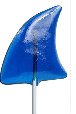 Shark Fin Lollipops