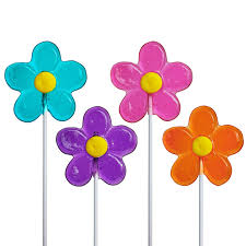 Daisy Lollipops  (Assorted Colors)