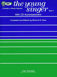 RB82 - The Young Singer: Contralto or Mezzo-Sporano (Book1 & CD) Richard D.Row