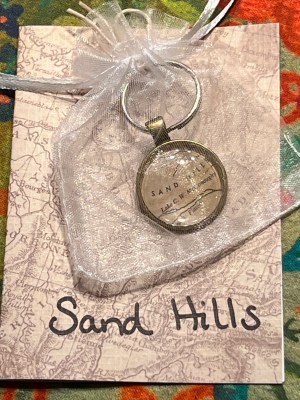 Sand Hills ~ Keychain with Gift Card