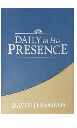 Daily in His Presence [Leather Bound] David Jeremiah