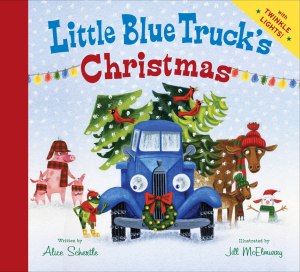 Little Blue Truck's Christmas: A Christmas Holiday Book for Kids [Board book] Schertle, Alice and McElmurry, Jill