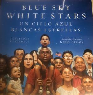 Blue Sky White Stars [Hardcover] Naberhaus, Sarvinder and Nelson, Kadir