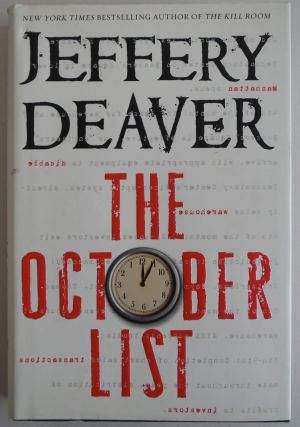 The October List Deaver, Jeffery [Hardcover]