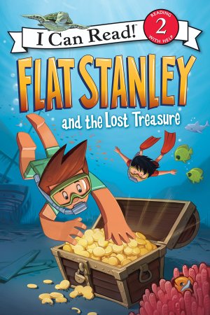 Flat Stanley and the Lost Treasure (I Can Read Level 2) [Paperback] Brown, Jeff and Pamintuan, Macky