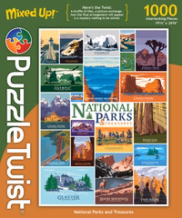National Parks and Treasures by Puzzle Twist (1000 Pieces)