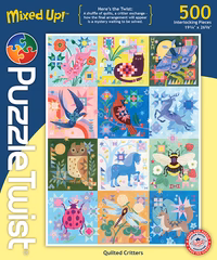 Quilted Critters by Puzzle Twist (500 Pieces)