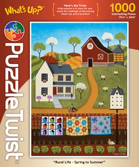 Rural Life - Spring to Summer by Puzzle Twist (1000 Pieces)