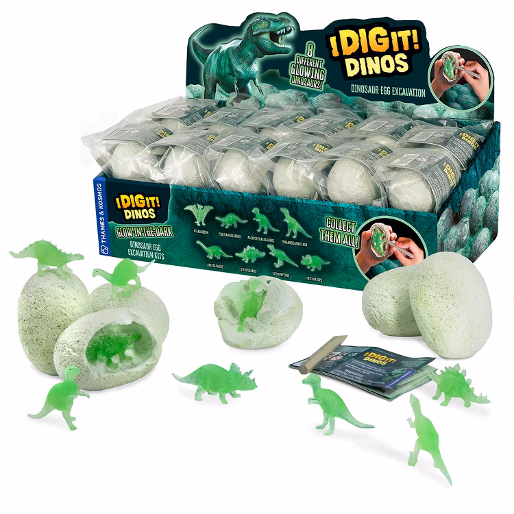 I Dig It! Dinos - Glow-in-the Dark Dino Egg Excavation